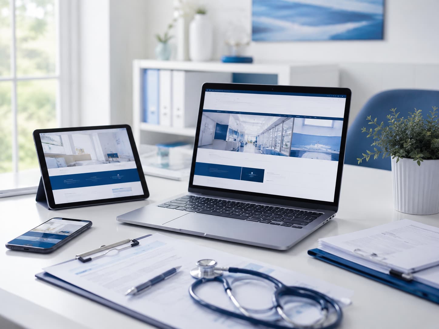 Impressum und Anbieterkennzeichnung von medical-webservice.de